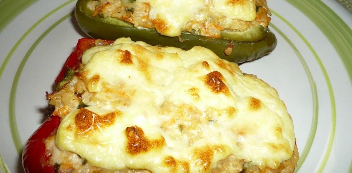 Beef Stuffed Bell Peppers