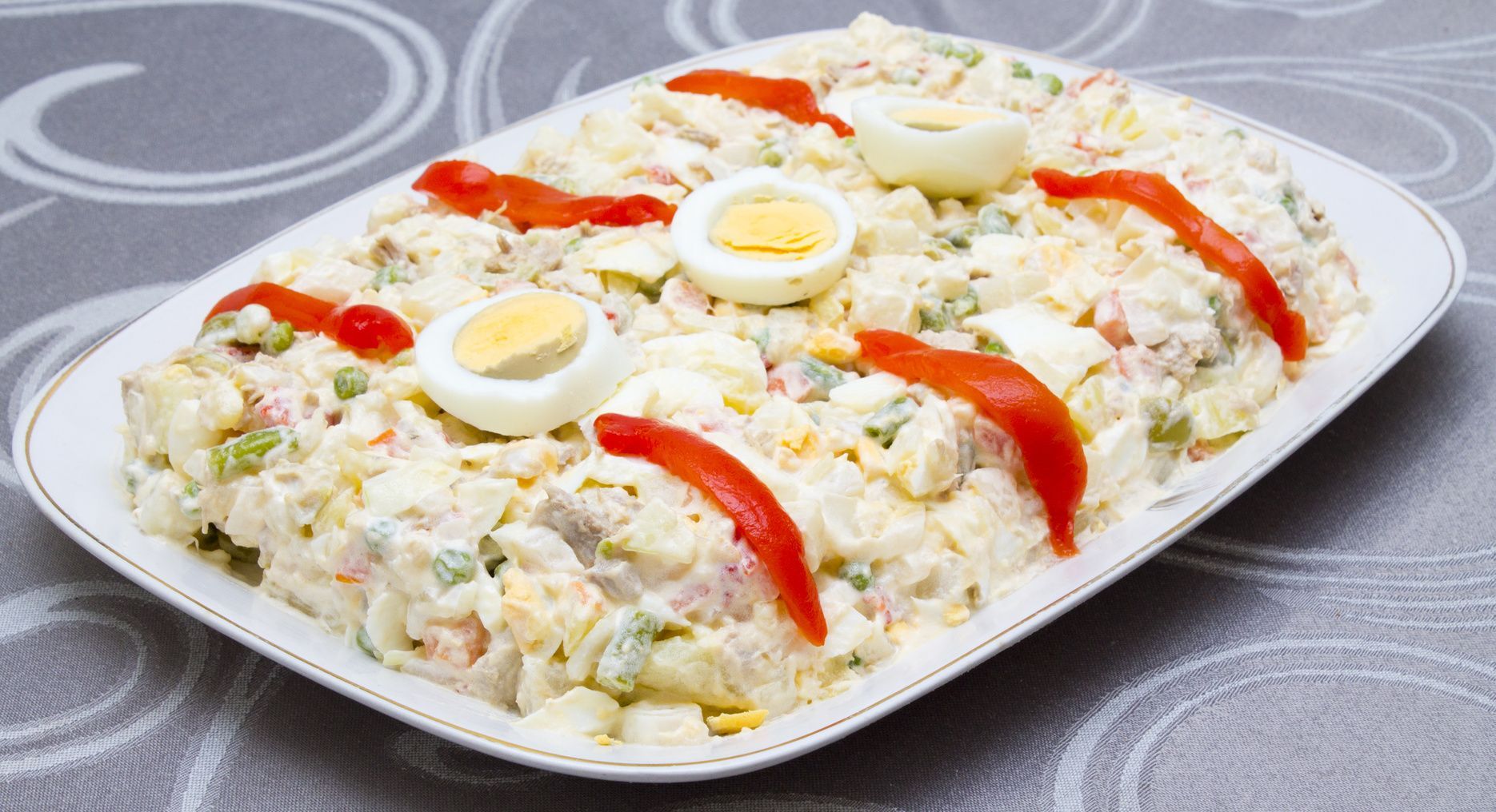 Russian Potato Salad with Tuna (and Shrimps) All recipes blog