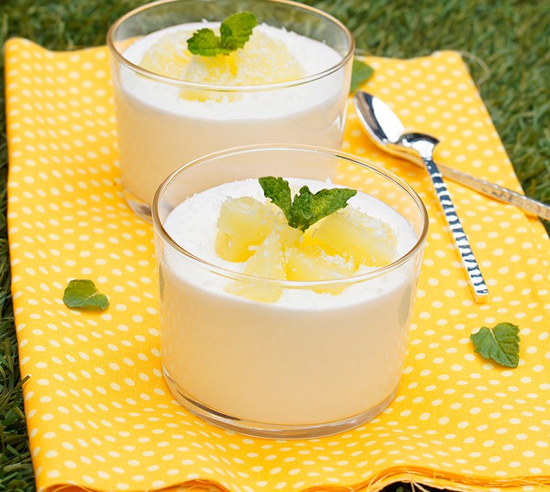 Coconut Pineapple Cream