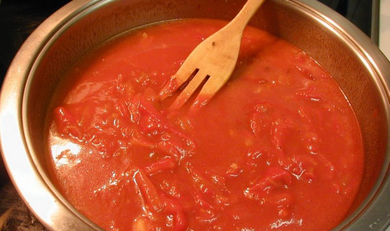 Red Pepper Tomato Sauce